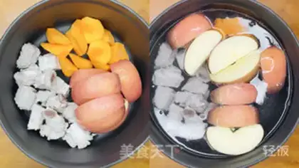 Make Carrot apple chop soup step 4