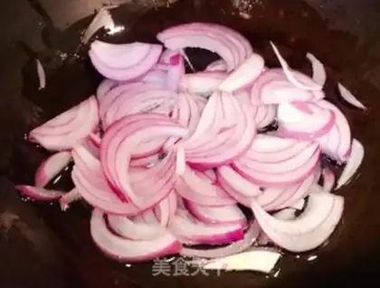 Make Onion fat, oxen, gin and mushroom rice step 6