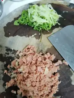 Make Egg rolls step 1