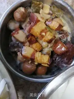 Make Cracker stew, pink cabbage step 3