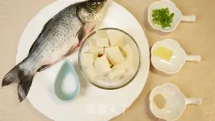 Make Tofu fish soup step 0
