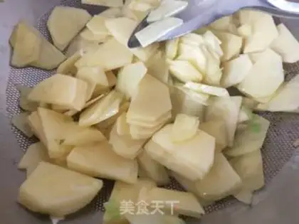 Make Potato piping step 3