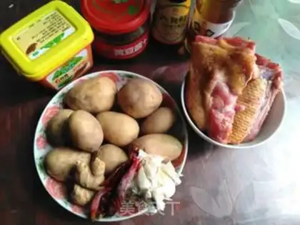 Make Duck and potatoes step 0