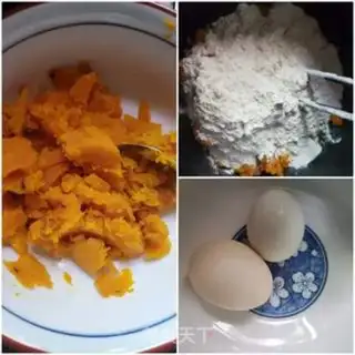 Make Pumpkin buns step 0