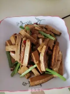 Make Celery fried dry step 6