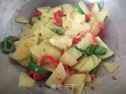 Make Potato piping step 7