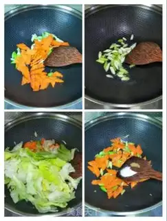 Make Zipper makes carrots step 3