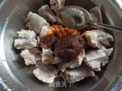 Make Sand and tea ribs step 1