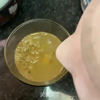 Make Milk, honey, vanilla step 4