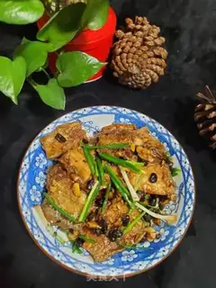 Make Garlic bean larvae step 9