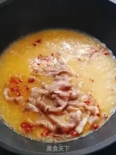Make Sour soup, fat cow step 7