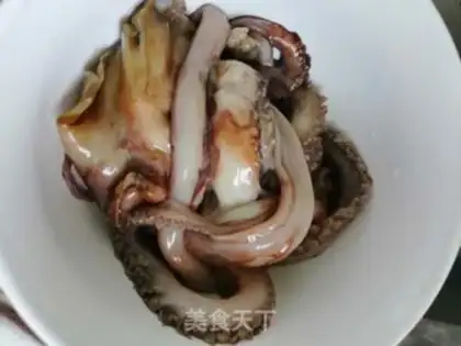 Make Red squid step 0