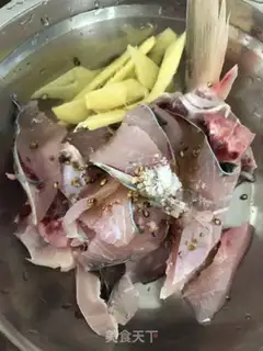 Make Fresh fish porridge step 2