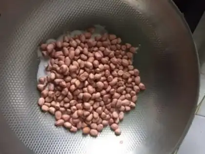 Make Salted peanuts step 1