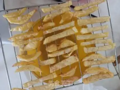 Make Homemade fries step 1