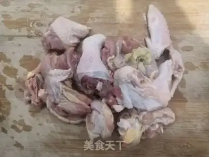 Make Potato chicken step 3