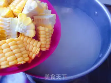 Make walnut corn ribs soup step 3