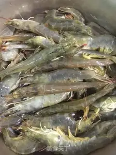 Make Garlic shrimp step 0