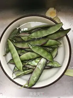 Make Garlic peas step 0