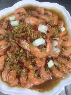 Make Garlic shrimp step 4