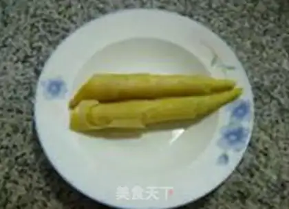 Make Green beans, spicy goose step 1