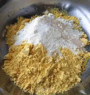 Make Corn pasta step 1