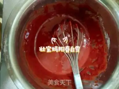 Make Red velvet step 4