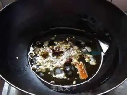 Make Seafood egg yolk step 4