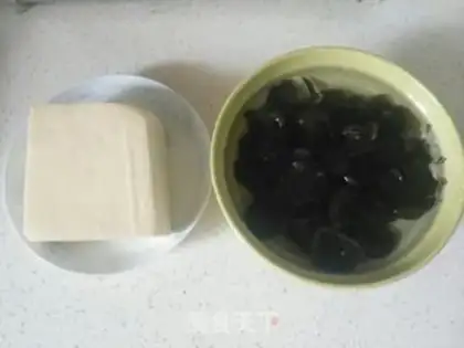 Make Wood and tofu step 0