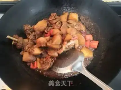 Make Potato chicken step 26