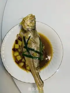 Make Red-burned yellow fish step 8