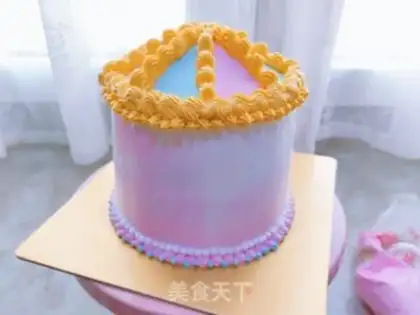Make Swing horse cake step 27
