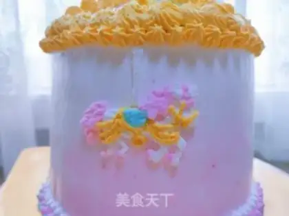 Make Swing horse cake step 28