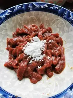 Make Black pepper, willow tomato powder step 4