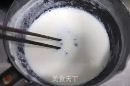 Make Salted tofu brain and black soy pudding step 14