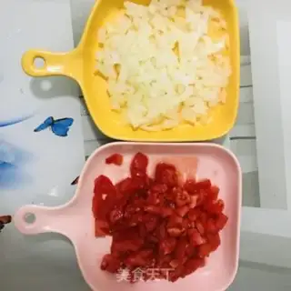 Make Tomato shrimp pasta step 2