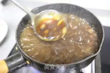 Make Salted tofu brain and black soy pudding step 20
