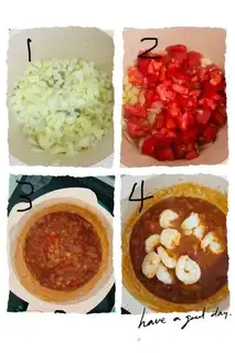 Make Tomato shrimp pasta step 6