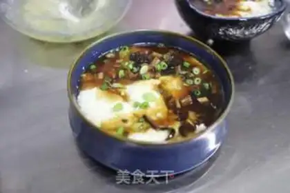 Make Salted tofu brain and black soy pudding step 22