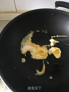 Make Egg pickles and bacon step 1