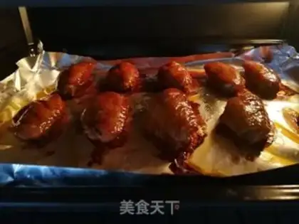 Make The chicken wings of turkey sauce step 9