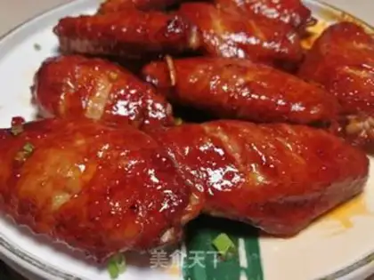 Make The chicken wings of turkey sauce step 12