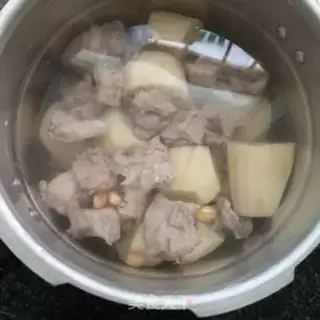 Make Peanut lotion chop soup step 6
