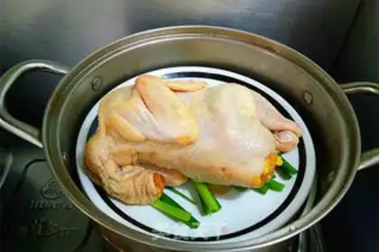 Make Steam chicken step 8
