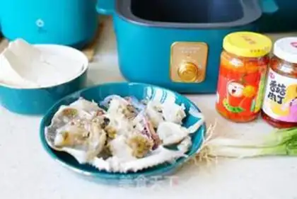 Make Crab tofu step 2