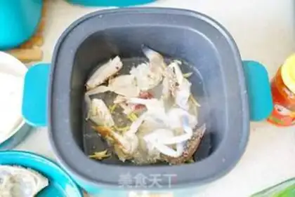 Make Crab tofu step 3