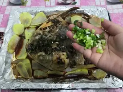 Make Spicy fish head step 19