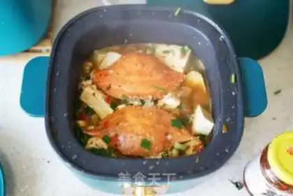 Make Crab tofu step 6