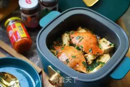 Make Crab tofu step 7