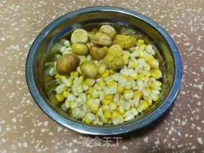 Make Chestnut corn step 0